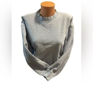 Madhappy Womens Sweatshirt Sweater Size Small Pullover Blue Lavender Cotton USA